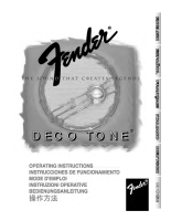 Fender Deco-Tone - Owners Manual 